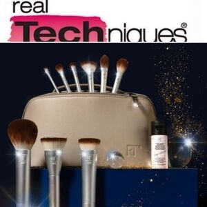 Real Techniques Midnight Mood Brush & Cleanse Set